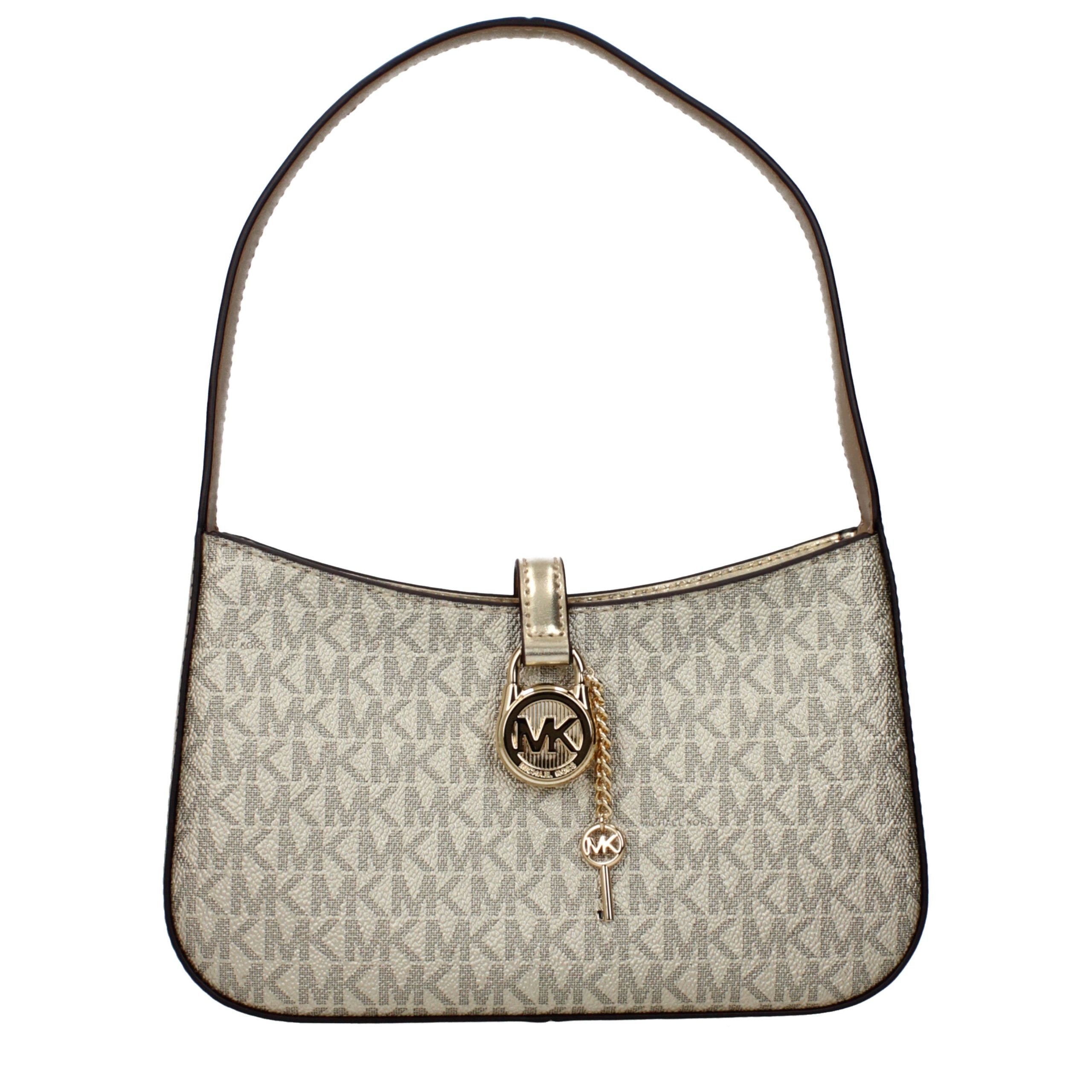 Michael Kors - Gold Fabric Handbag