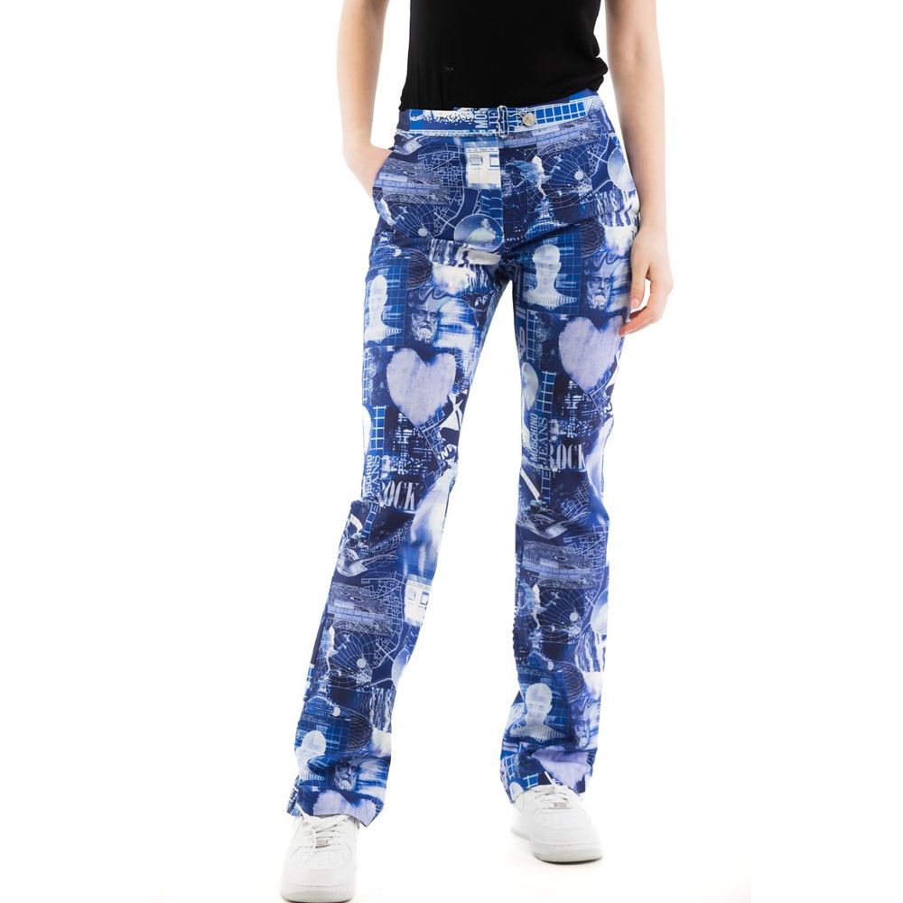 Moschino - Multicolor Cotton Casual Pants