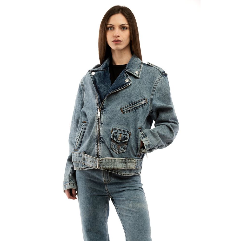 Moschino - Multicolor Cotton Denim Jacket