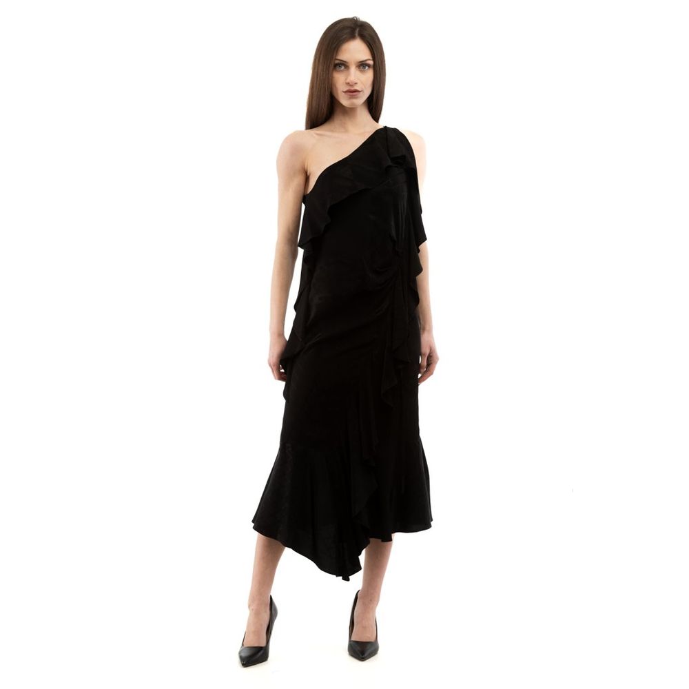 Moschino - Black Viscose Cocktail Dress
