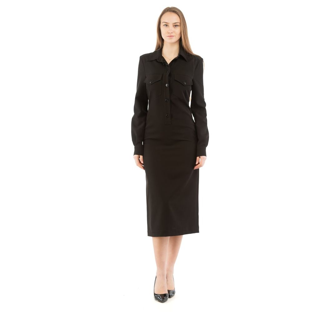 Moschino - Black Polyester Casual Dress