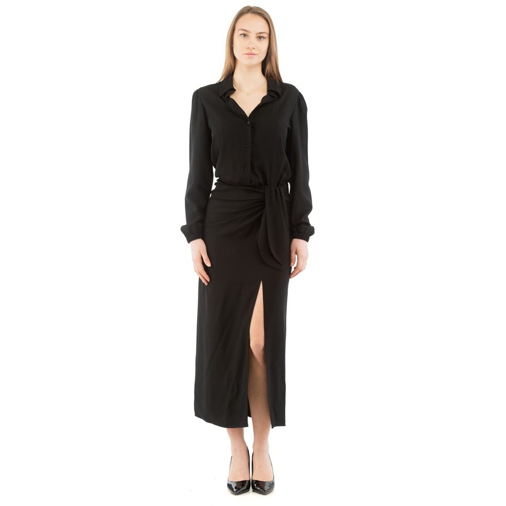 Moschino - Black Marabou Casual Dress