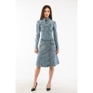 Multicolor Cotton Casual Dress
