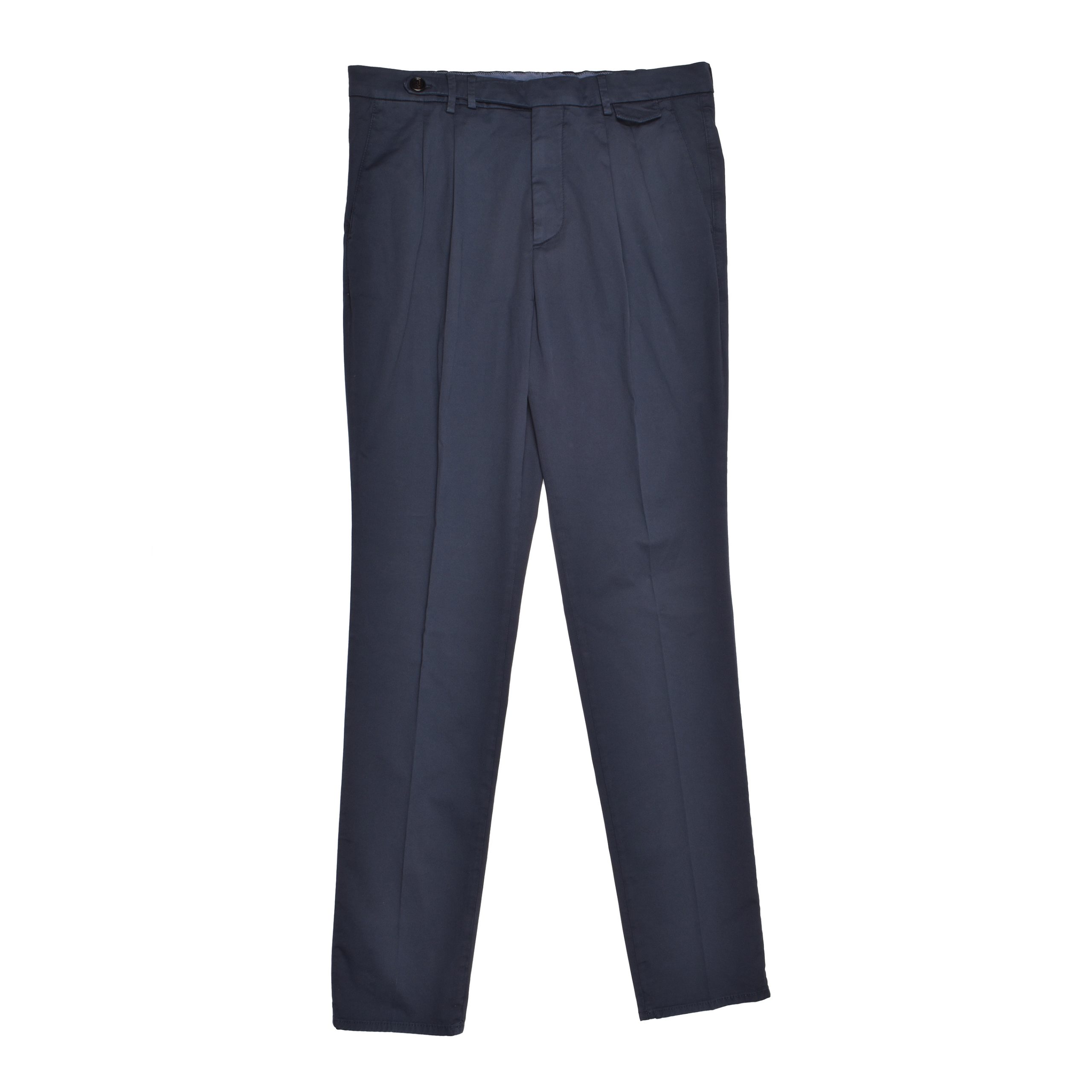 Brunello Cucinelli - Blue Cotton Pants