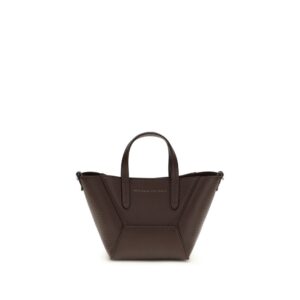 Bordeaux Calf Leather Bos Taurus Shoulder Bag
