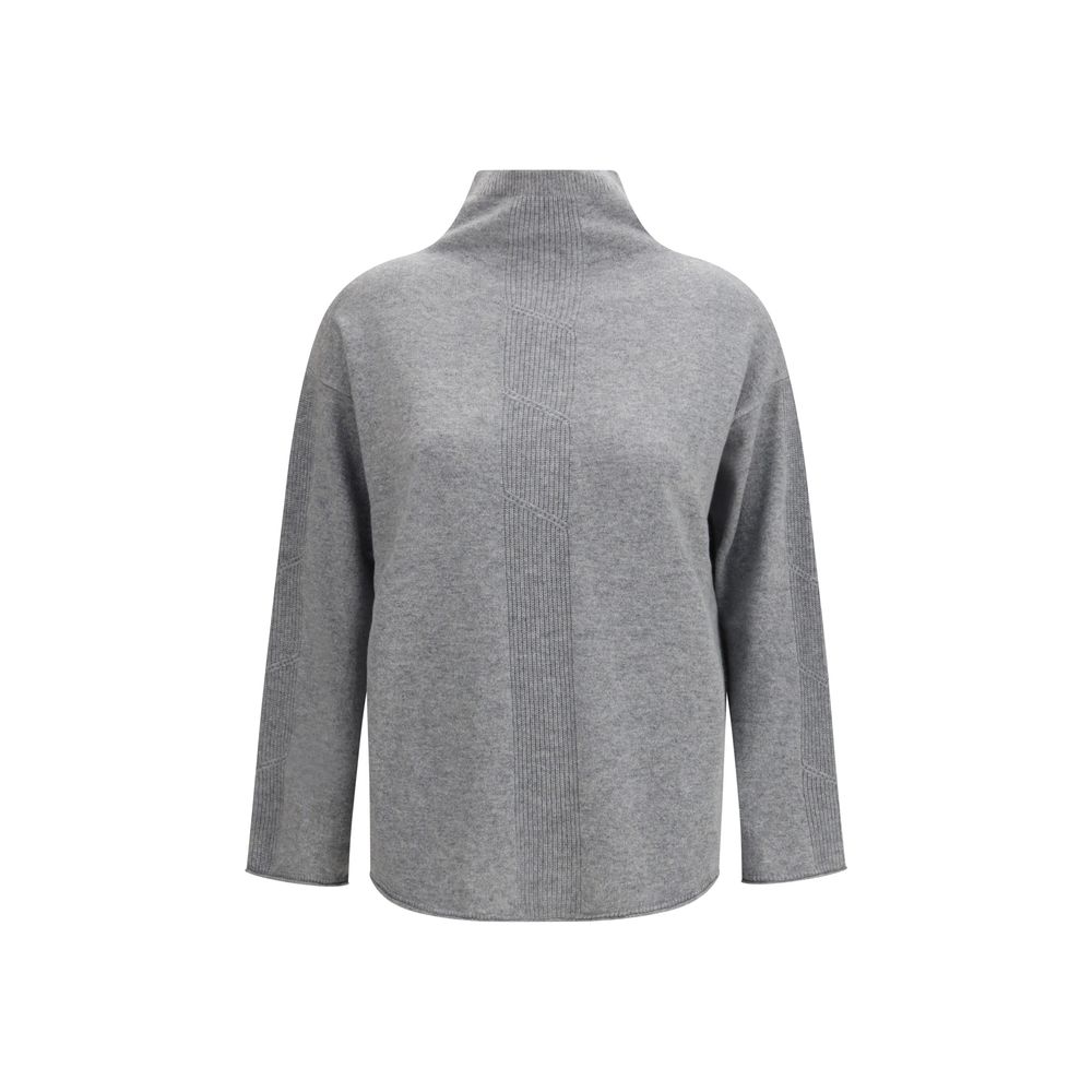 Max Mara Pure - Gray Cashmere Sweater