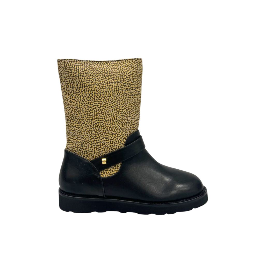 Borbonese - Beige Leather Women Boot