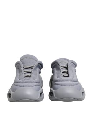 Gray Slip On Wave Low Top Sneakers
