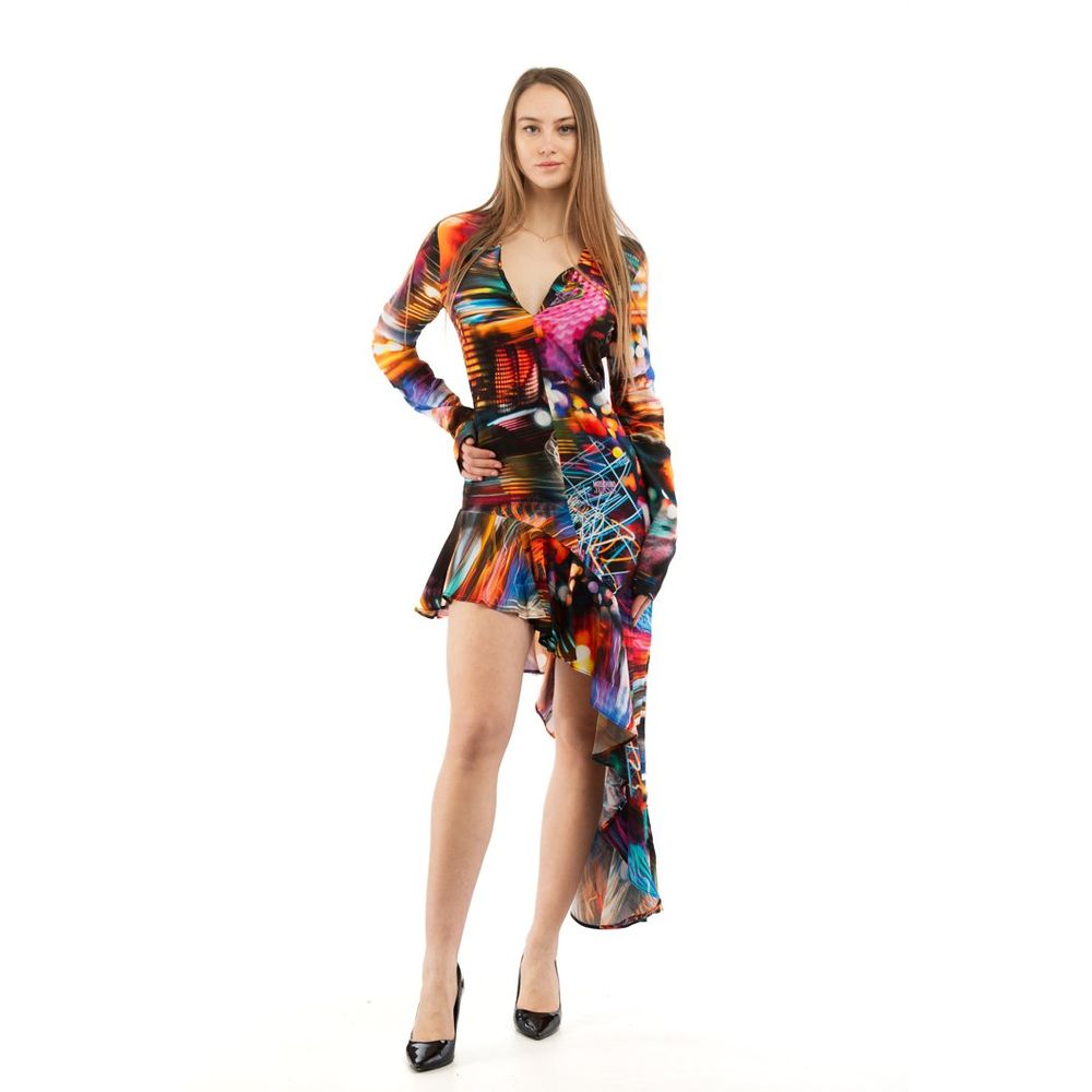 Moschino - Multicolor Viscose Casual Dress