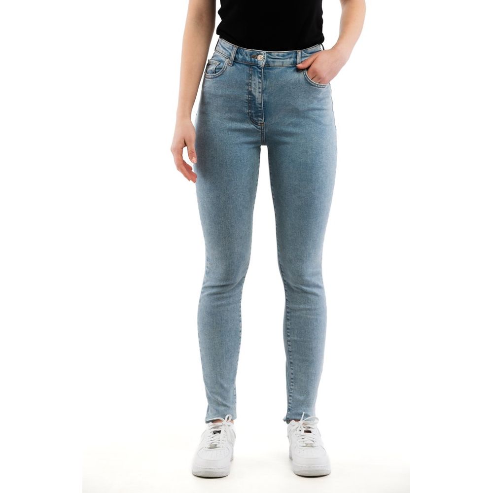 Moschino - Multicolor Cotton Skinny Jeans