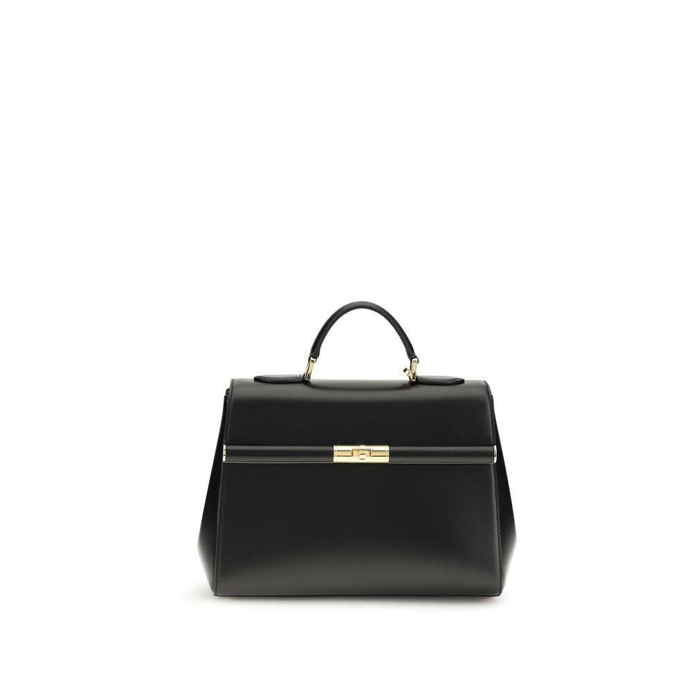 Dolce & Gabbana - Black Calf Leather Bos Taurus Shoulder Bag