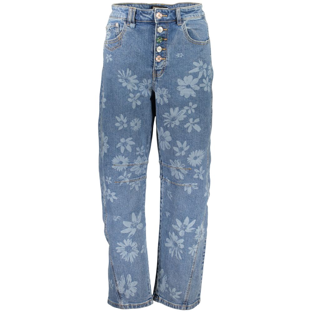 Desigual - Azzurro Cotton Women’s Jean