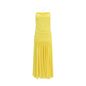 Bicolor Viscose Casual Dress