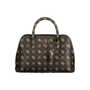 Marrone Polyurethane Woman Handbag