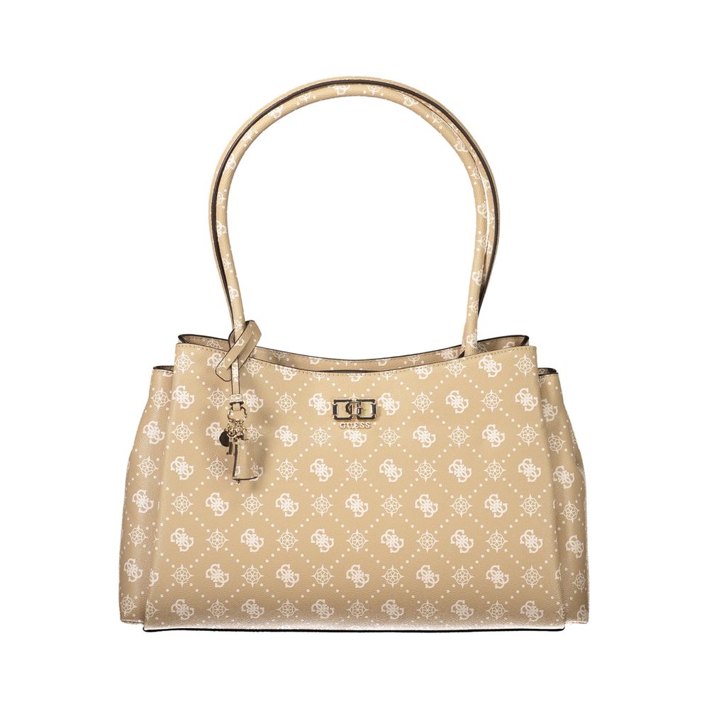 Guess Jeans - Beige Polyurethane Women Handbag
