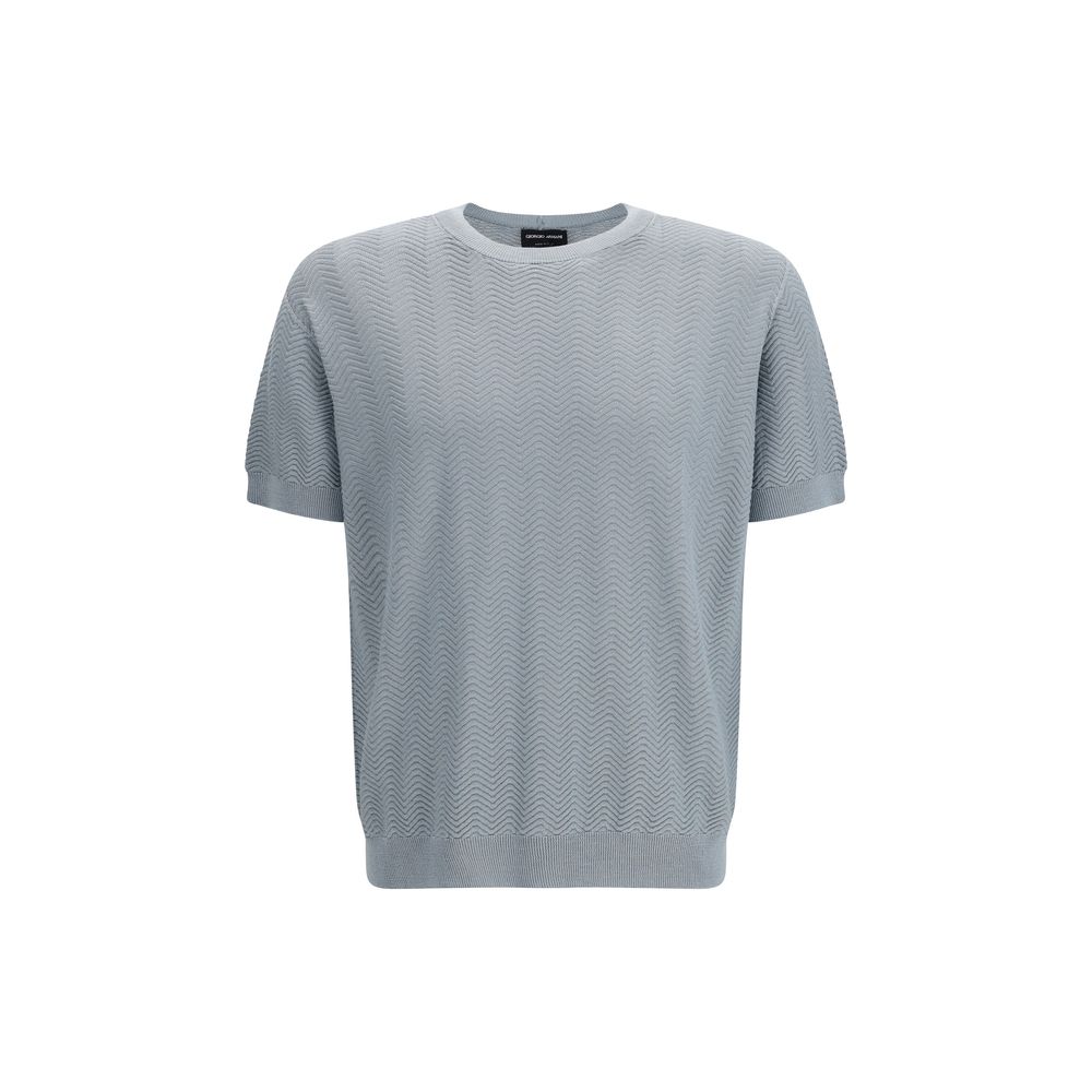 Giorgio Armani - Gray Silk Sweatshirt