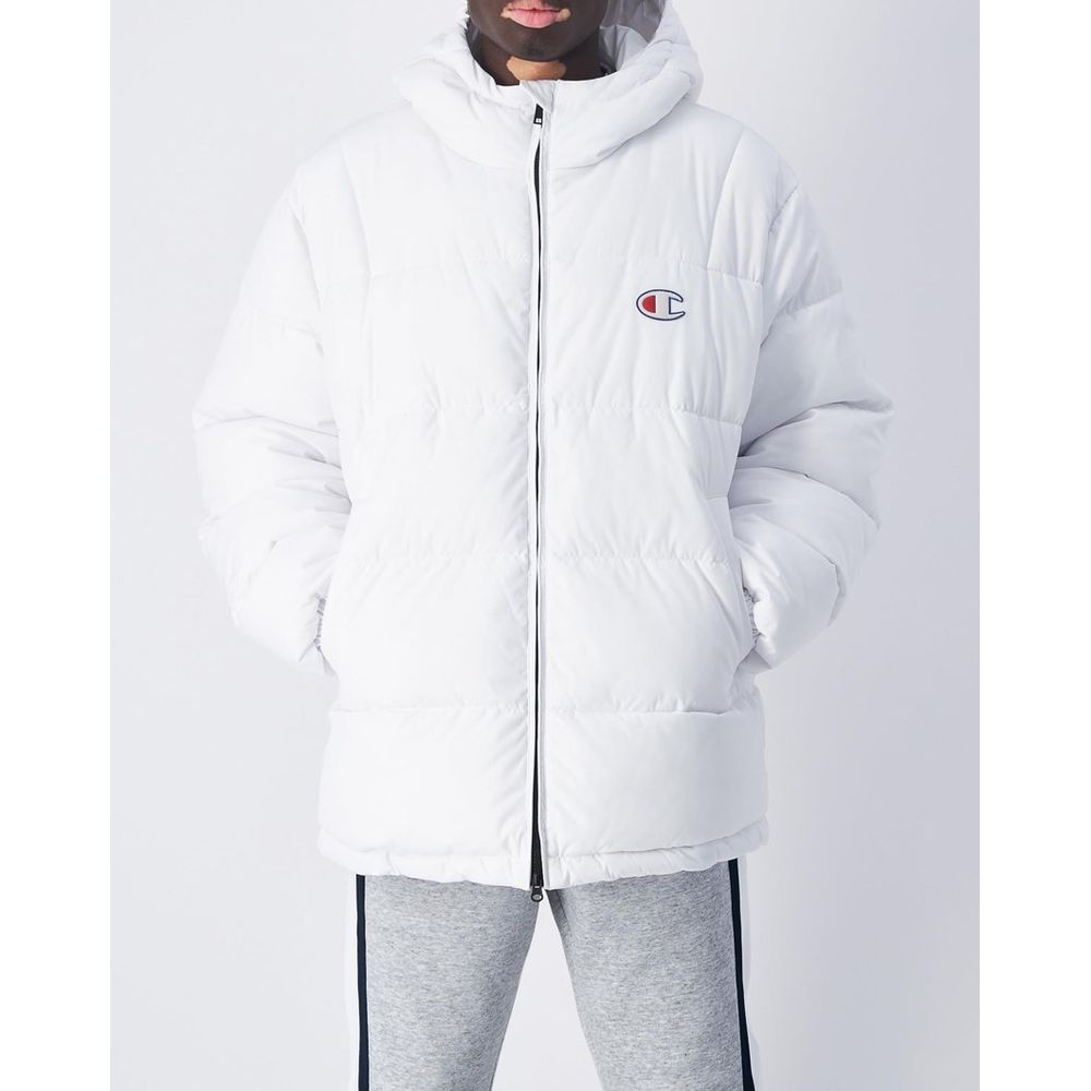 Champion - White Polyester Jacket