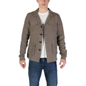 Green Linen Blazer