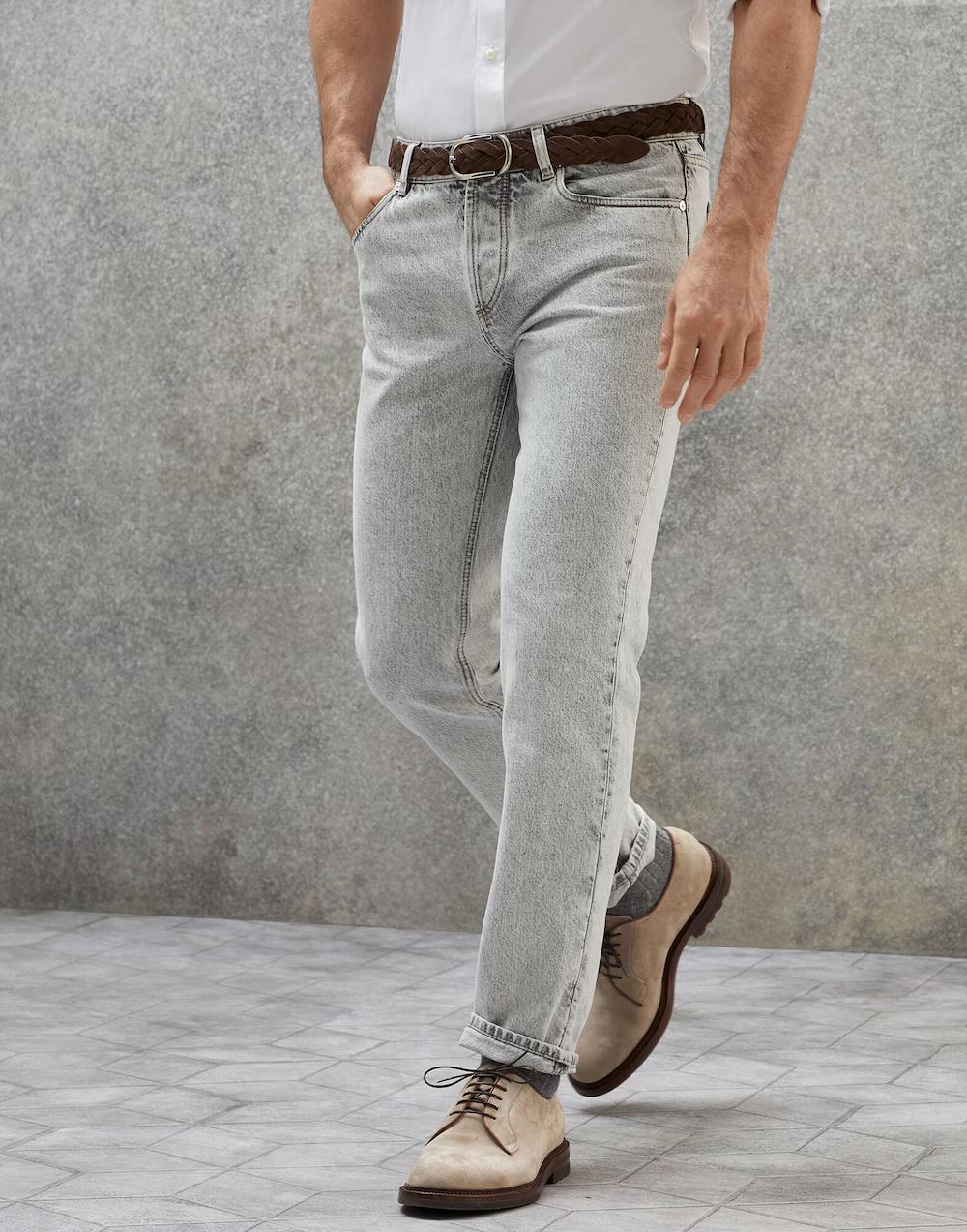 Brunello Cucinelli - Black Cotton Jeans Denim