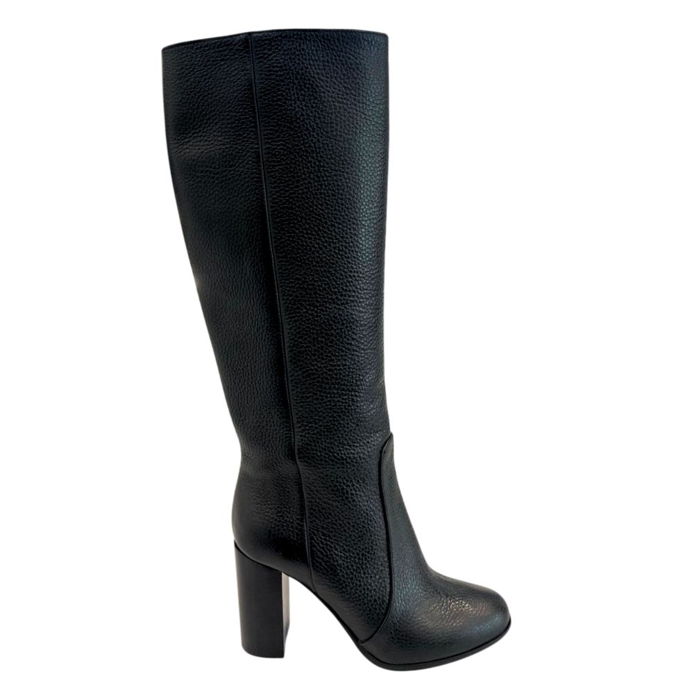 Borbonese - Black Leather Women Boot