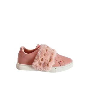 Pink Rubber Women Sneaker