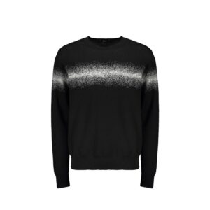 Black Cotton Sweatshirt