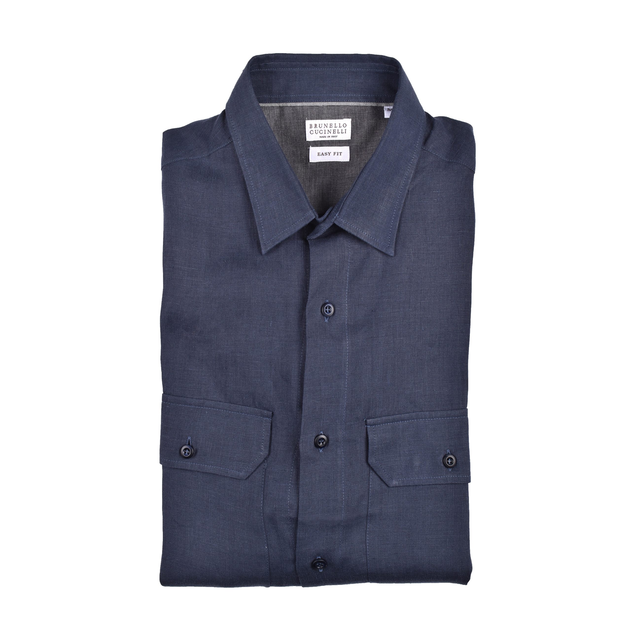 Brunello Cucinelli - Blue Triacetate Shirt