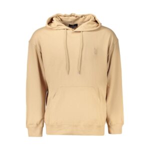 Beige Cotton Men's Sweatshirt