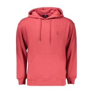 Red Cotton Men's Sweatshirt