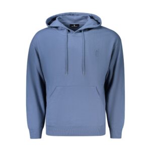 Blue Cotton Mens Sweatshirt