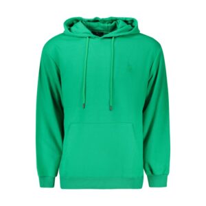 Green Cotton Men's Sweatshirt