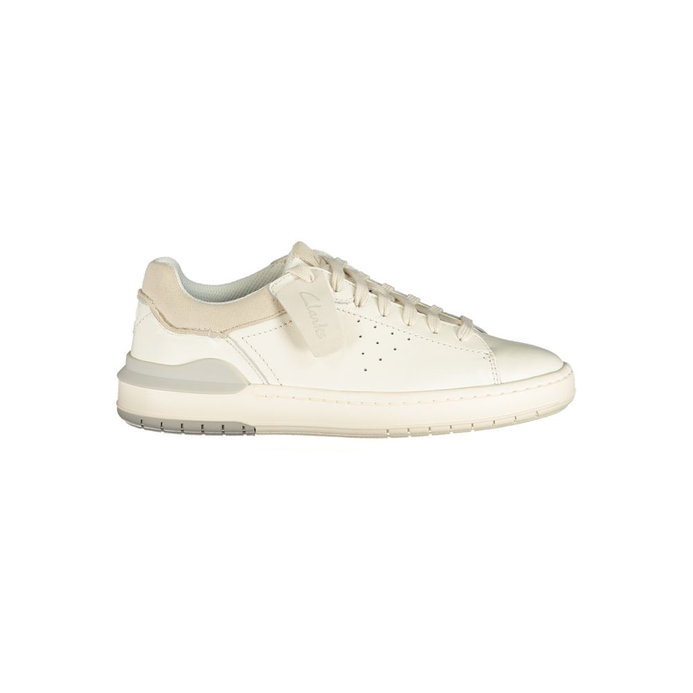 Clarks - White Leather Men’s Sneaker