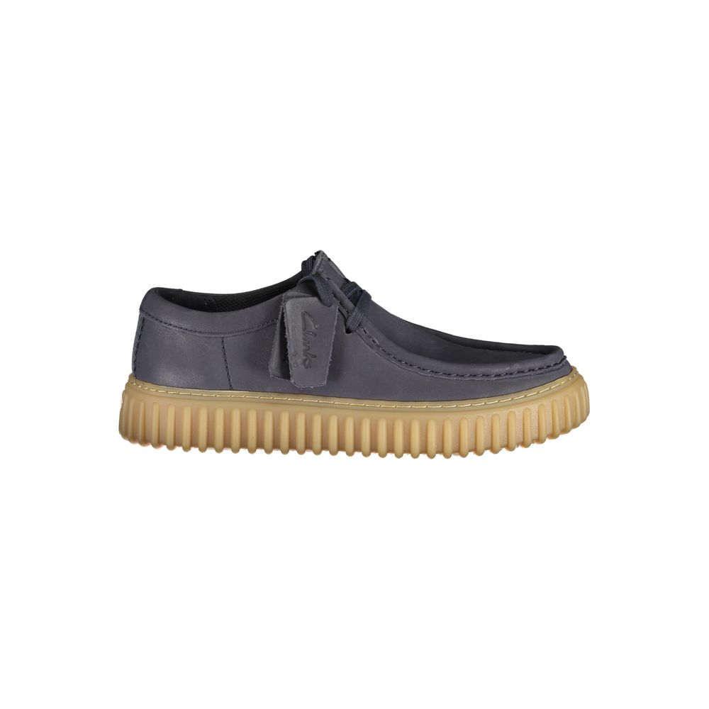 Clarks - Blue Leather Men’s Classic Shoe