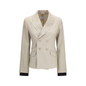 Beige Wool Oves Aries Blazer