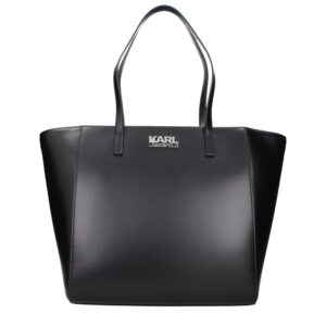 Black Polyethylene Shoulder Bag