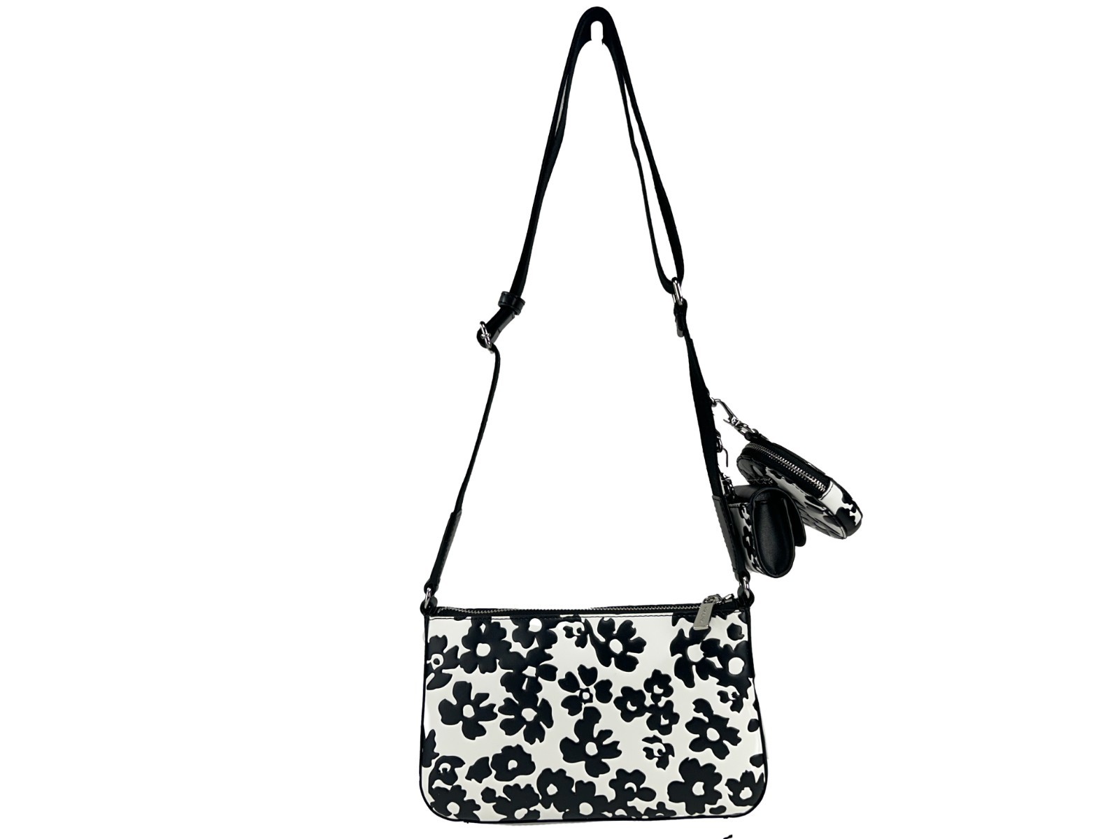 Michael Kors - Michael Kors Floral Crossbody Tech Attachment Bag Purse
