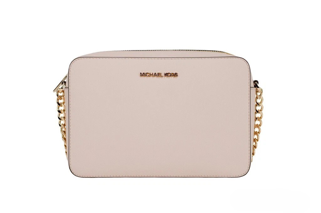 Michael Kors - Michael Kors Adult Saffiano Leather East West Crossbody Handbag With 2 Slit Pockets