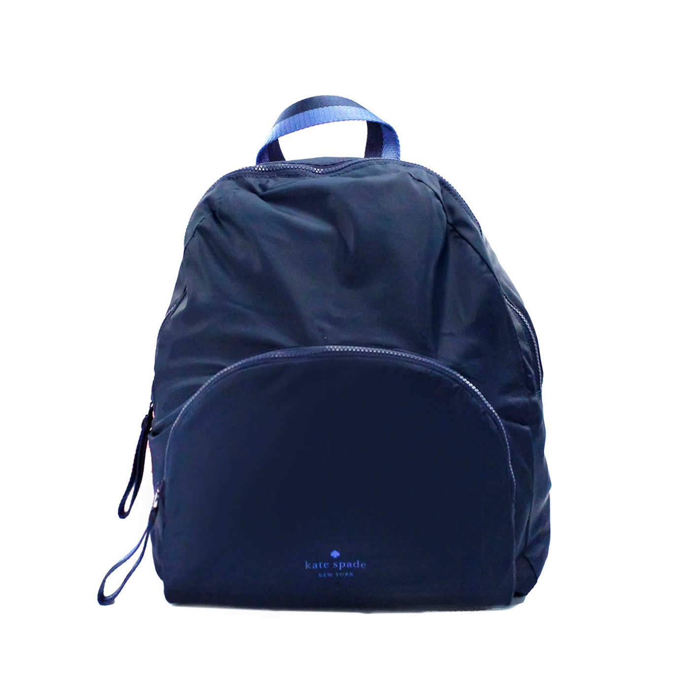 Kate Spade - Kate Spade Arya Medium Nylon Nightcap Blue Packable Backpack BookBag Bag