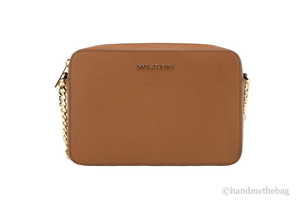 Michael Kors - Michael Kors Women’S Zipper Closure Saffiano Leather Crossbody Bag