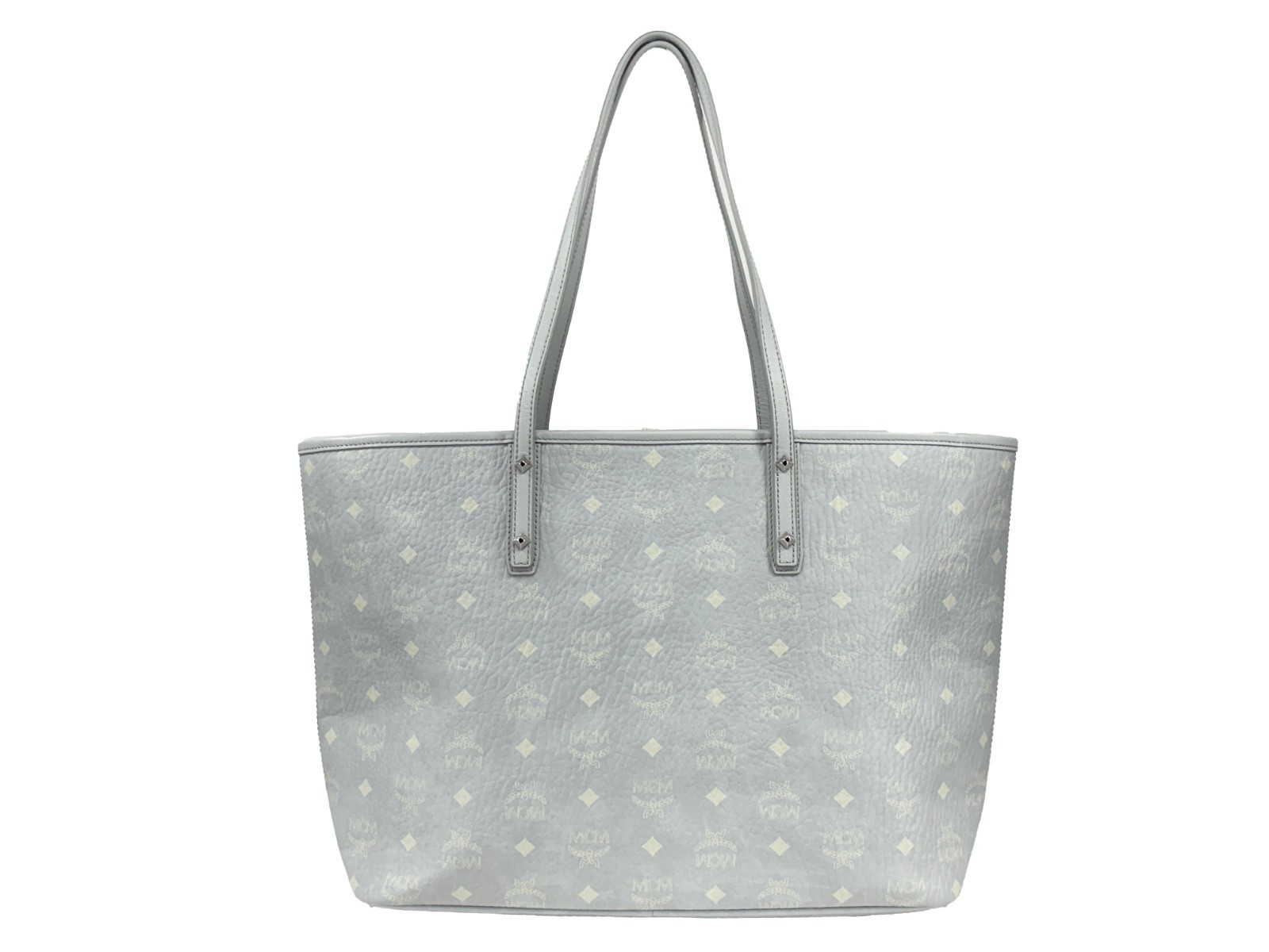 MCM - MCM Aren Leather Shoulder Tote Bag