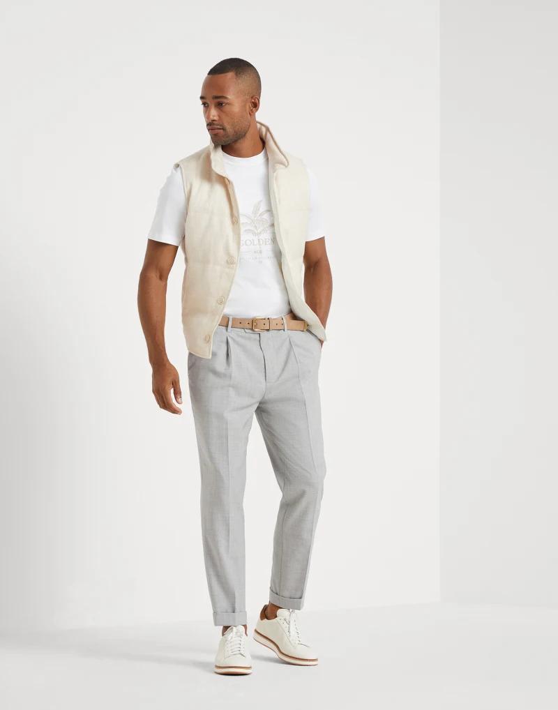 Brunello Cucinelli - White Cotton T-Shirt