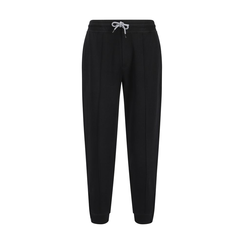 Brunello Cucinelli - Black Cotton Joggers (Workout Pants)