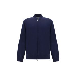 Blue Cotton Sweatshirt