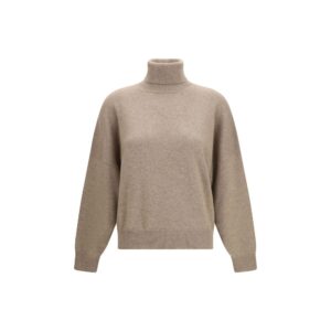 Brown Cashmere Turtleneck
