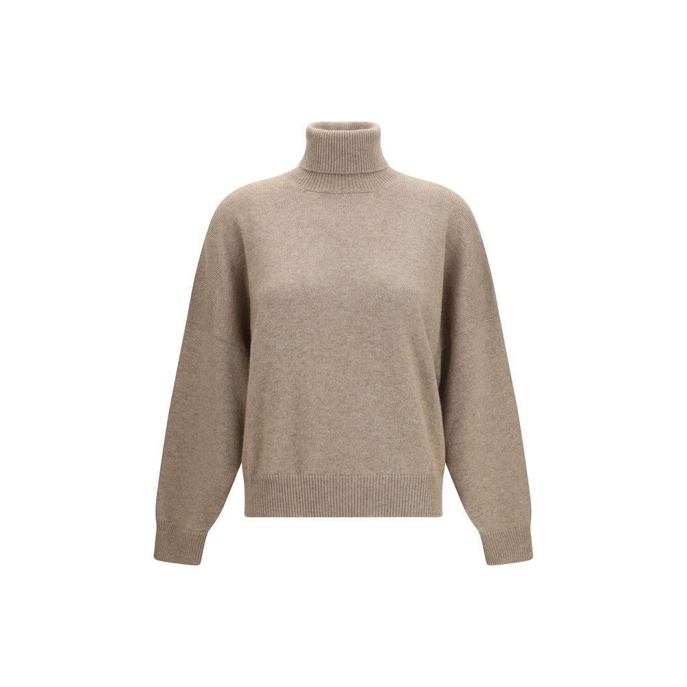 Brunello Cucinelli - Brown Cashmere Turtleneck