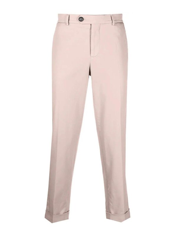 Brunello Cucinelli - Beige Cotton Casual Pants