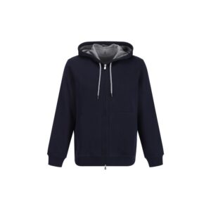 Blue Cotton Sweatshirt