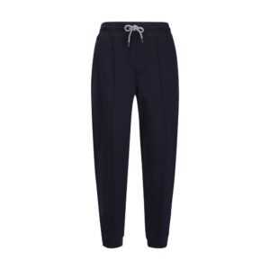 Blue Cotton Joggers (Workout Pants)