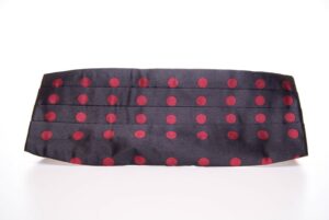 Black Waist Smoking Tuxedo Cummerbund Belt