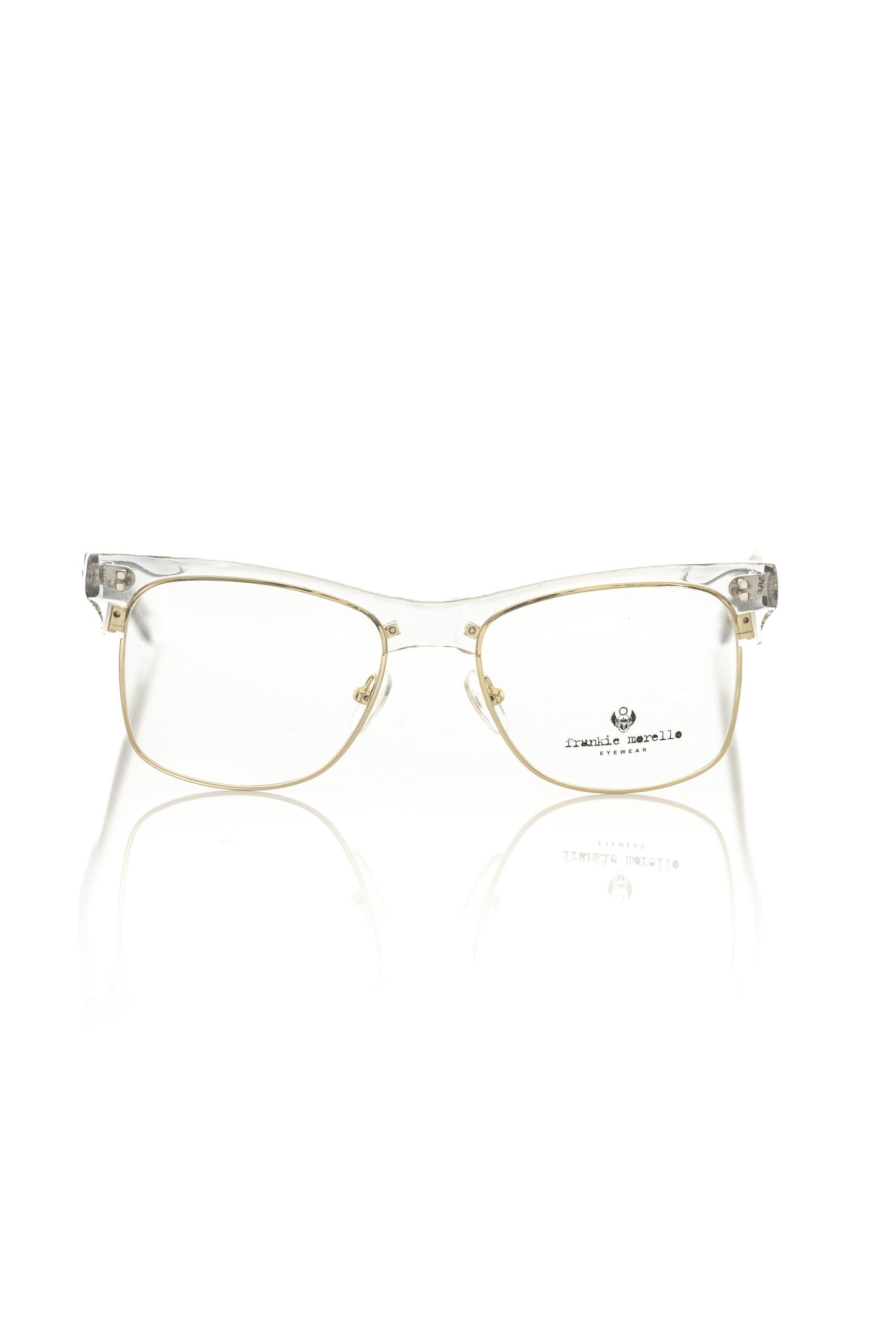 Frankie Morello - Gold Metallic Fiber Men Frame